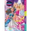 Barbie Rock n´ Royals - knižka s plagátom