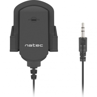 Mikrofon Natec Fox, prílepný držák, 3,5mm jack, 1,8m NMI-1352