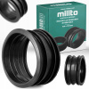 Redukcia Millto 110 mm čierna