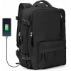 Plecak podróżny czarny, vodeodolný s USB portom, 40x30x20 cm