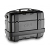 GIVI TRK 33B kufor Trekker čierny s čiernym hliníkovým vekom (Monokey), objem 33 ltr.