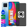 PUZDRO PRE REALME 8 8 PRO VYSTUŽENÉ PRIEHĽADNÝM SKLOM + PANCIEROVÉ SKLO