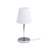 RENDL NYC/CONNY 15/15 stolná Polycotton biela/chróm 230V LED E27 11W