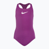 Detské jednodielne plavky Nike Essential Racerback bold berry (130-140 (S))