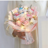 Interaktívny plyšový škrečok - Anime plyšové plyšové bábiky Hello Kitty Bouquet (Anime plyšové plyšové bábiky Hello Kitty Bouquet)