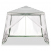 Ikonka Stan záhradný párty pavilón komerčný altánok biely 2,4X2,4 m