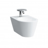 Laufen Kartell BY LAUFEN Bidet závesný, s otv. pre batériu, bez postranných otvorov, biela H8303310003021