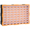 zahrada-XL Organizér so 64 zásuvkami 52x16x37,5 cm 147579