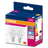 2PAK LED žiarovka E14 P45 4,9W = 40W 470lm 4000K Neutrálna 200° OSRAM VALUE