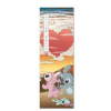 Lilo a Stitch Plakát na dveře Disney Stitch a Angel 53x158cm