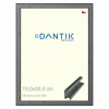 DANTIK rám na obraz 15 x 20 Ššedá broušená