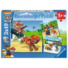 Ravensburger Tlapkova Patrola:Psí tím 3 x 49 dielov
