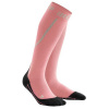 Zimné bežecké podkolienky CEP Winter Run Socks women rose