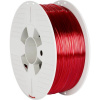 VERBATIM filament do 3D tlačiarne PET-G 1.75mm, 327m, 1kg červený priehľadný