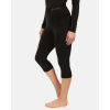 Kilpi LINE-W Black - 36 Women´s seamless base layer 3/4 pants