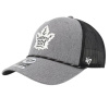 47 Brand NHL Toronto Maple Leafs Carbon Rope '47 Trucker Charcoal one size
