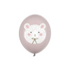 PartyDeco Balóniky Ľadový medveď s potlačou 30 cm