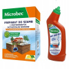 Septik, čistič odpadových vôd - Microbec 1 kg + toaletný biologický gél 500 ml baktérií pre septické nádrže (Microbec 1kg + WC Bio Gel 500ml baktérie do septikov)