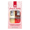 JO H2O Set lubrikačních gelů Sweet and bubbly 2 x 60 ml