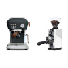Ascaso Dream PID, Anthracite + Eureka Mignon Libra 65 All Purpose, CR white
