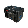 Ultimatron LiFePO4 baterie 25,6V 100Ah (2560Wh) – voděodolná IP65 v kufru, Smart BMS Bluetooth, trakční i outdoor použití (Voděodolná LiFePO4 baterie 25,6V 50Ah (1280Wh) v odolném kufru s Bluetooth a