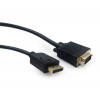 GEMBIRD CABLEXPERT Kábel DisplayPort na VGA, M/M, 1,8 m CCP-DPM-VGAM-6 Gembird
