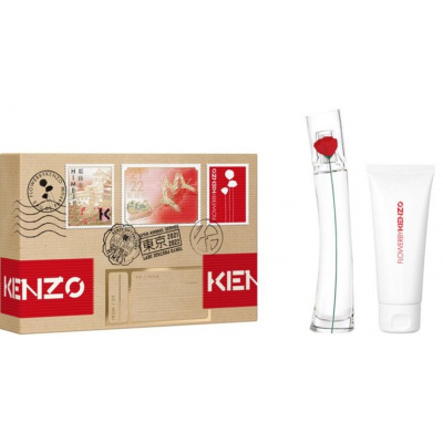 Kenzo Flower by Kenzo parfumovaná voda pre ženy 30 ml + telové mlieko 75 ml, darčeková sada pre ženy