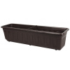 Plastkon Garden truhlík hnedý 40 cm