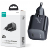 Joyroom mini nástenná nabíjačka JR-TCF02 20W PD 3.0 QC 3.0 1x USB-C čierna