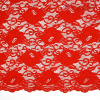 Čipka s kvetmi, červená - bordúra 1 m