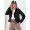ERIETA dámska kožená bunda čierna (ty4197) Green Camo XL