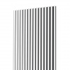 Lamelový panel + soklový LED profil - 100,4 cm - Biela Capri Odtieň dosky: K350RT