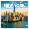 Poznámkový kalendár 2026 New York 2026, 30 x 30 cm