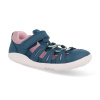 Barefoot dětské sandály Bobux - Summit Tidal Teal-Pink Diamond Multi
