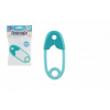 Teddies Hrkálka špendlík plast 12cm tyrkys-svetlý tyrkys 12x19cm