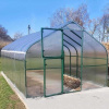 Záhradný skleník POMIDOR PREMIUM PLUS 250x400cm antracyt