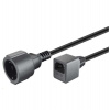 PremiumCord Prodlužovací přívod 230V s EURO konektorem C14 (IEC connection) , 1,5m (ppu1-02)