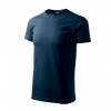 Tričko Basic 129 - 5XL, 02 - tmavomodrá