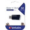 USB kľúč, 32GB, USB 3.2, 80 25MB sec, VERBATIM Store n Click, čierna
