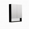 Swiss aqua technologies Zrcadlová skříňka SAT Cube Way 60x72 cm lamino černá GALCU3D60HP