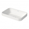 Duravit Happy D.2 Plus - Umývadlová misa 600x400 mm, bez prepadu, biela 2359600000
