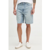 Calvin Klein Jeans šortky pánske s prímesou ľanu LV04RF791G modrá 30