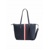 Syntetická kabelka Tommy Hilfiger (Tommy Hilfiger Poppy Tote Corp Navy Dámska kabelka)