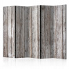 Obojstranná dekoratívna obrazovka F-C-0371-Z-C (5 -časná obrazovka - Škandinávske drevo II [ROO)