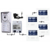 Set videozvonku ZONEWAY ZW-432M + ZW-702-4