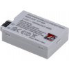 Baterie T6 power Canon LP-E8, 1050mAh, 7,6Wh, šedá