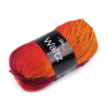 Pletacia priadza Waltz 100 g oranžová 1ks