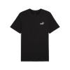 Pánske Tričko s krátkym rukávom PUMA ESS SMALL NO. 1 LOGO TEE 68253401 – Čierna