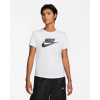 Nike Sportswear Essentials T Shirt Biely Čierny