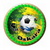 CUKROVÁ TLAČ jedlý obrázok na tortu Cukrová hmota FUTBALOVÁ LOPTA FOOTBALL IHRISKO #2